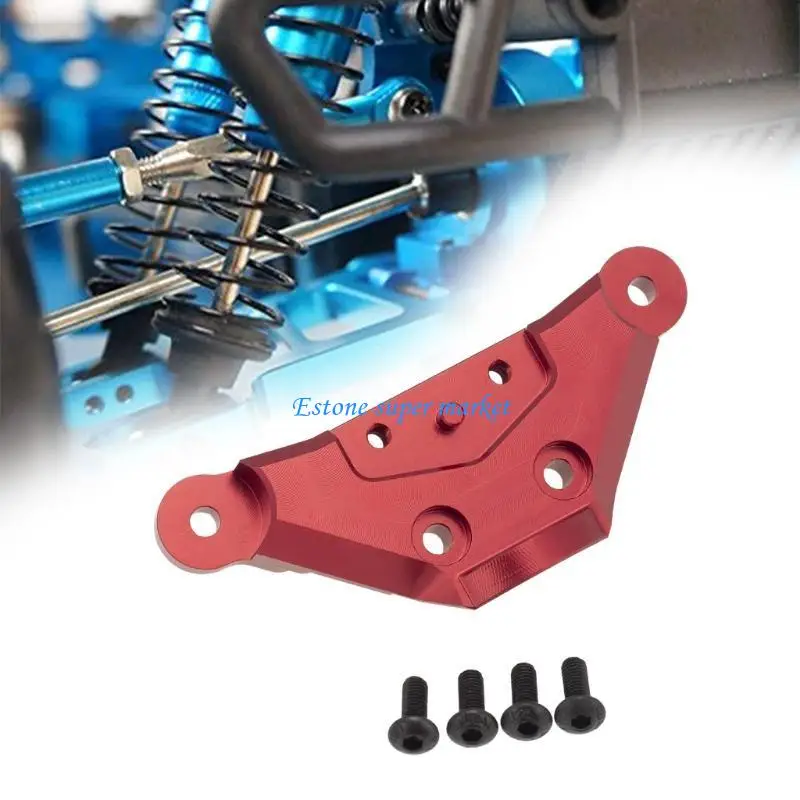 090B ノベルティリモコンカーフロントケースマウントカバー金属部品モデル 1/10 カーパーツフロント & リア右ハブカバー