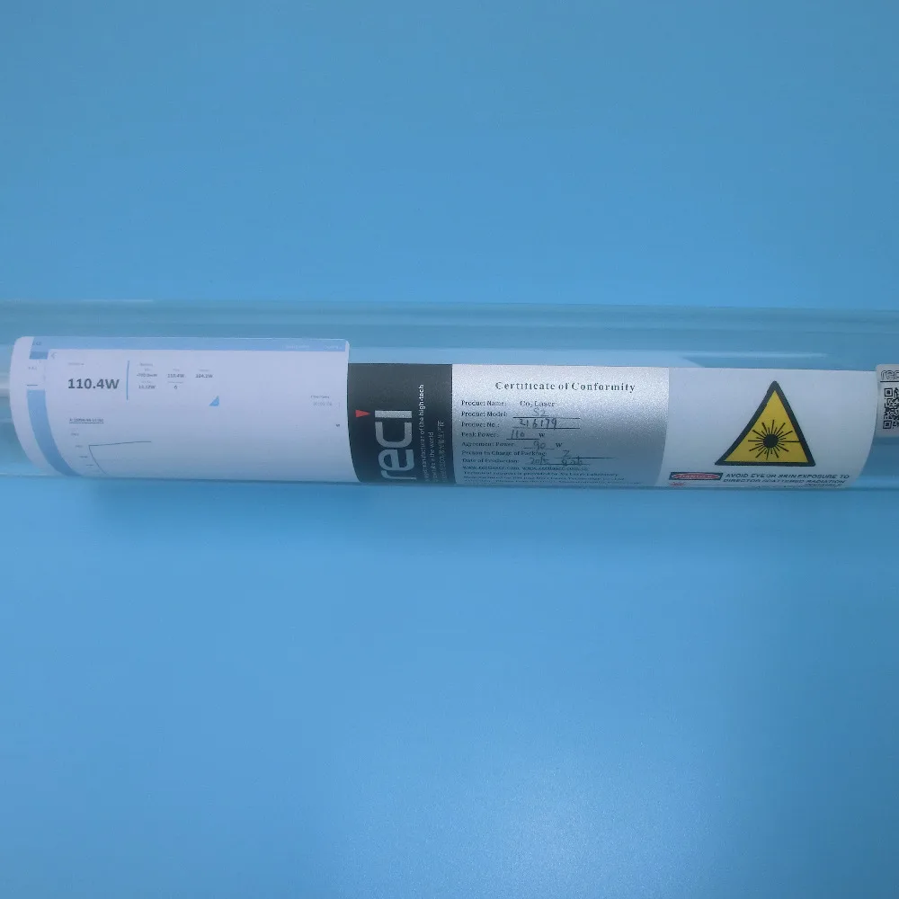 Hottest Sale Co2 Lase Tube Reci W2 80W