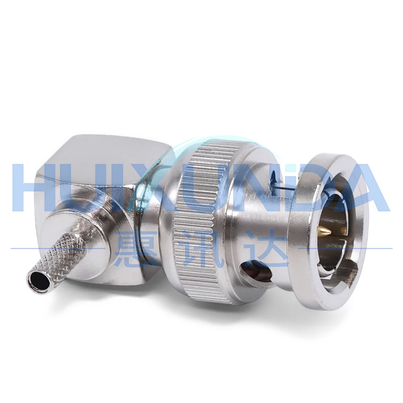 BNC-C-75JW-1.5 BNC bend male 75 Europe 75-1.5/RG179 cable BNC-75JW3 connector