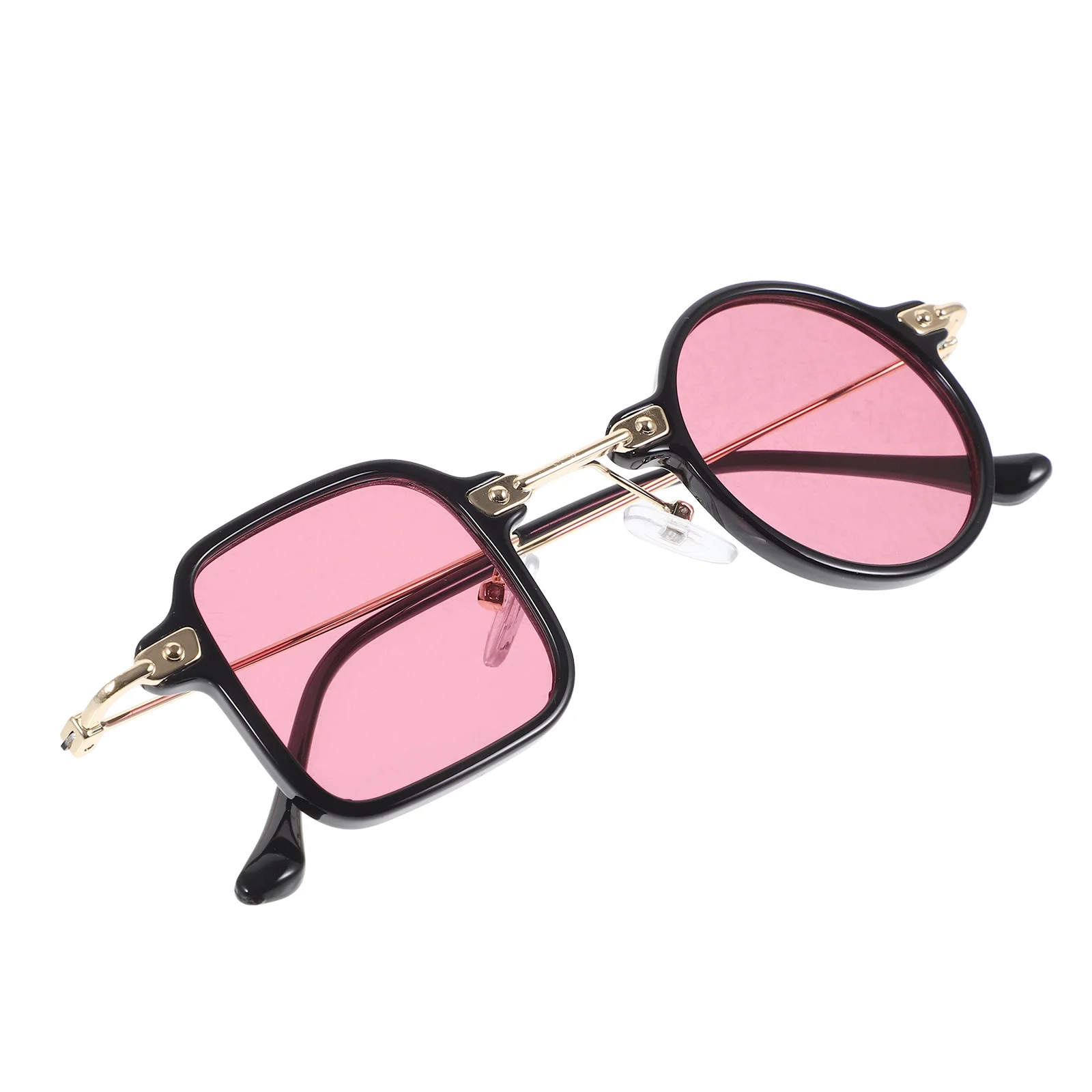 

1 Pair Sun Glasses Stylish Irregular Design Uv Protection Lightweight For Outdoor Beach Party Summer Travel Women Mens Trendy