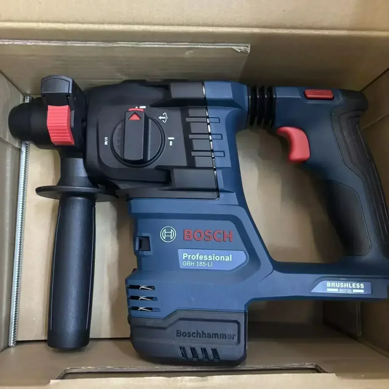 New Bosch GBH185-LI Cordless Impact Hammer, High Torque & Low Vibration, for Concrete Drilling & Demolition Tasks