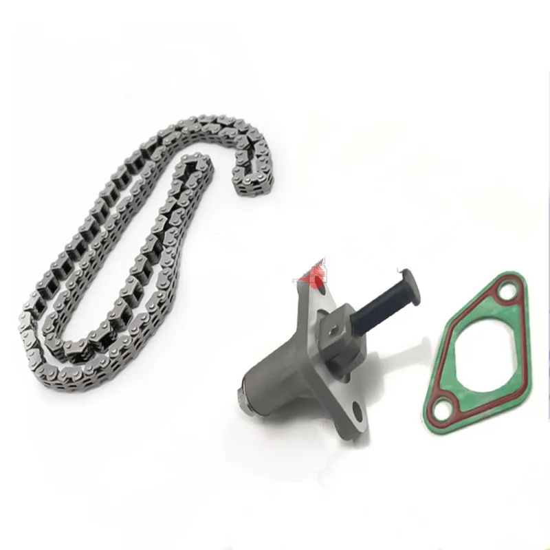 SNXSMO Motorcycle Accessories Engine Time Cam Timing Chain & Tensioner For Zongshen NC250 T6 ZS177MM KAYO BSE 250CC NC 250