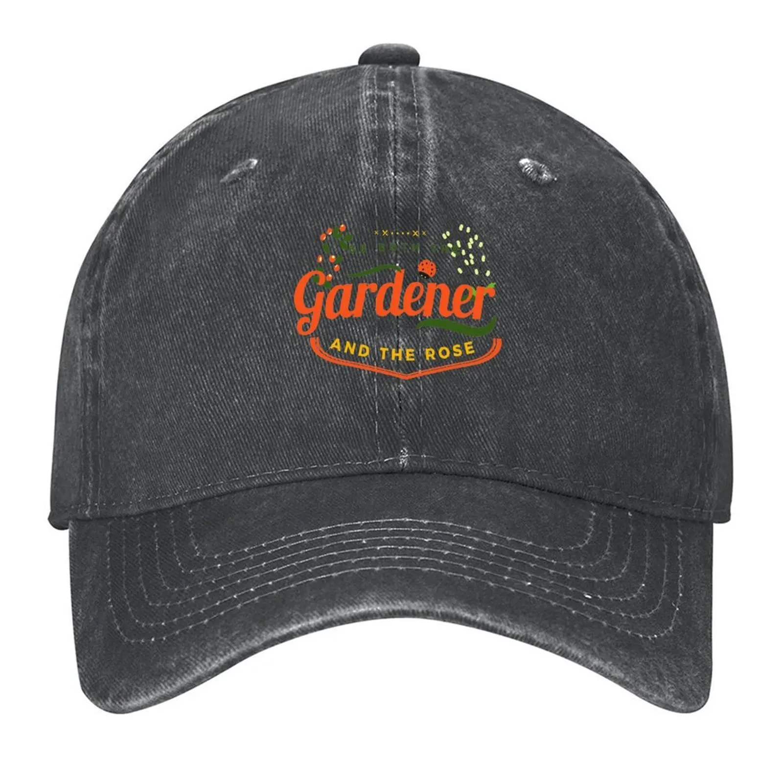 

be both the gardener and the rose gift t'shirt men gift women gift Baseball Cap custom Hat Icon Men Women's