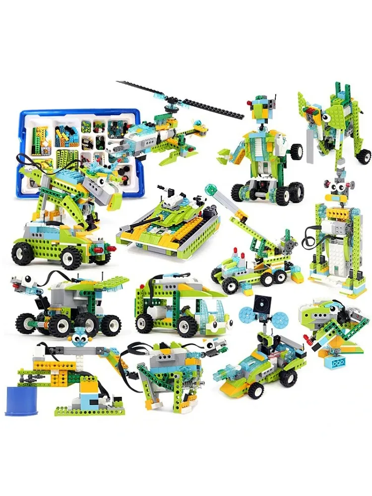 WeDo 2.0 Educatieve Functies Onderdelen Compatibel 45300 Core Set Bouwstenen DIY Speelgoed Kerstcadeaus Laadversie - afbeelding 2