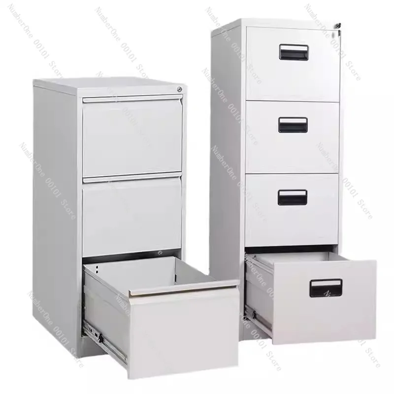 Office A4 Filing Cabinet, Multi Drawer Card Box Folder Hanging File Storage, Archive Organizer with Lock for Document Contract