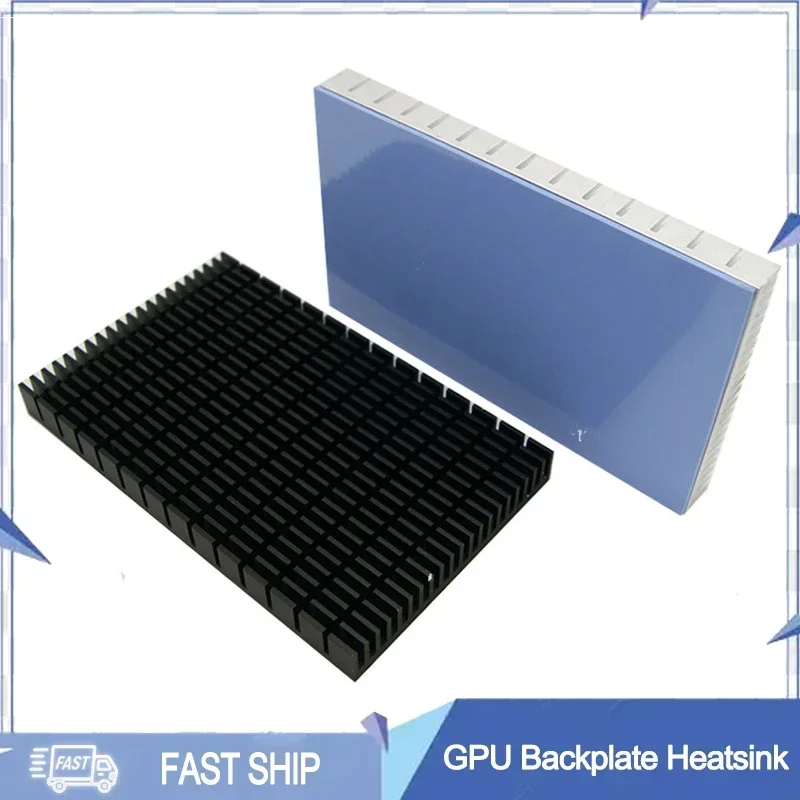 MOD GPU Backplate Heatsink for Nvidia RTX 3080/3090 Graphics Card Backside VRAM Cooling,DIY Aluminum Radiator 150*90*15MM