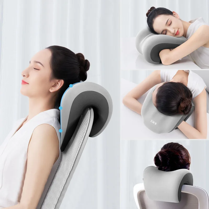 

Headrest Office Chair Neck Pillow Support Memory Foam Neck Support Supportive Headrest Pillow for Pressure Relief Elbow Pillow