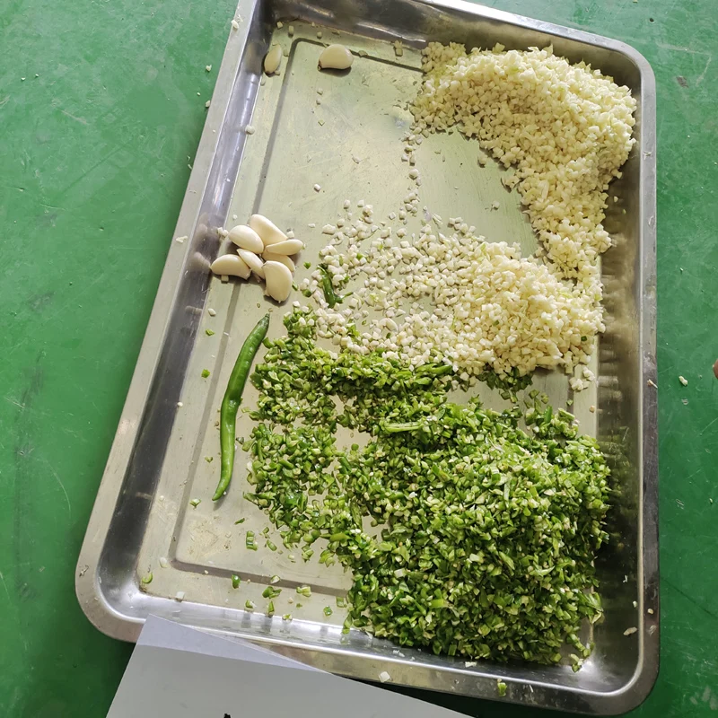 Máquina Industrial para cortar en cubitos de verduras, pimienta verde, cebolla, kiwi, fruta, mango, máquina cortadora de verduras multifunción