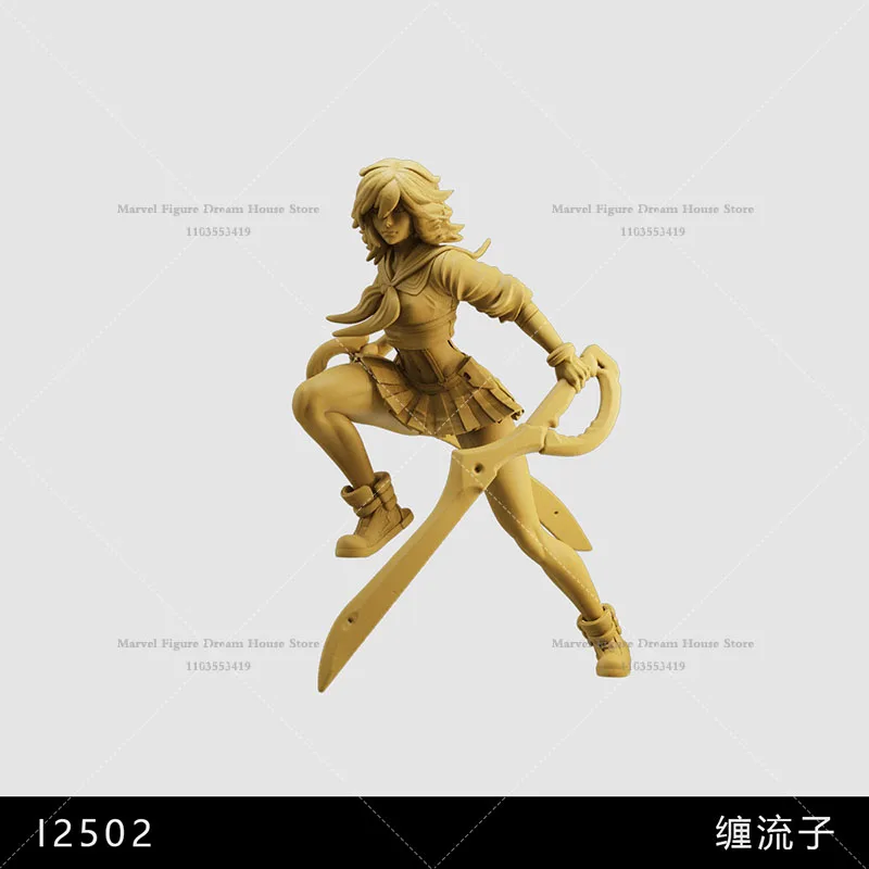 1/64 1/43 1/35 Schaal Miniatuur Scène Poppen Campus Vreemde Evenementen JK Meisje Elimineren Demonen Un-panited Wit Mini Figuur Model