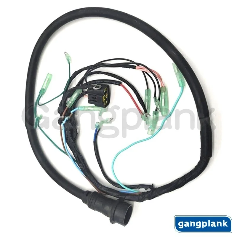 Outboard Motor Ten Core Cable 66T-82590-20 Suitable for Yamaha Front Control Boat Engine Electric Parts 10 Pins