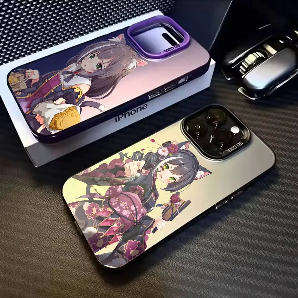 

Momochi Kiruya C-Cute Phone Case For iPhone 17,16,15,14,13,12,11,Mini,Pro,E,MAX White Candy Matte Cover