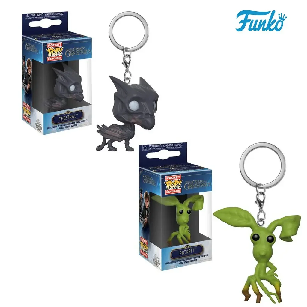 FUNKO Pop FANTASTIC BEAS ET OUTRE THESTRAL NIFFLER PICKETT porte-clés PVC ACTION FIGURE jouets pour cadeau pour enfants