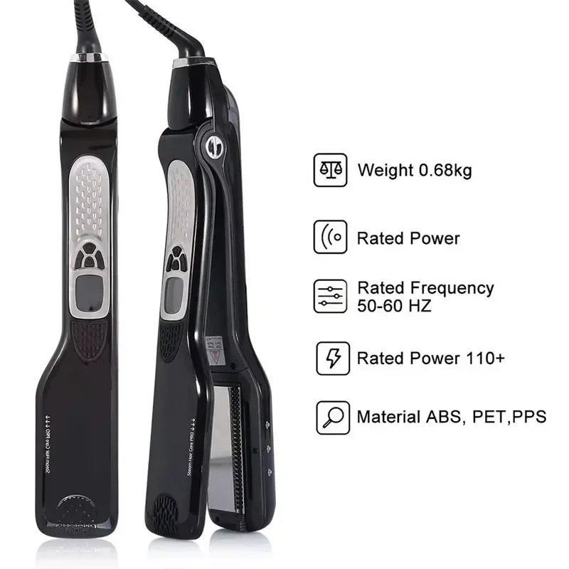 Steam Straightener Straightening Splint Negative Ion Hair Care Dry Wet Dual Use Straightening Comb Curling Iron Styling Tool