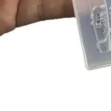 แม่พิมพ์ซิลิโคน 3 มิติ รูปโบว์ริบบิ้นสำหรับทำเล็บ - แม่แบบแกะสลักใส DIY สำหรับออกแบบเครื่องมือทำเล็บ