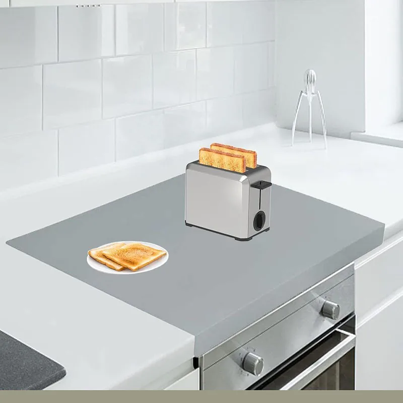 Large Silicone Table Mat Stain-proof Table Top Protection Mat Pad Multi-use Kitchen Coffee Mat Individual Placemats Silicone