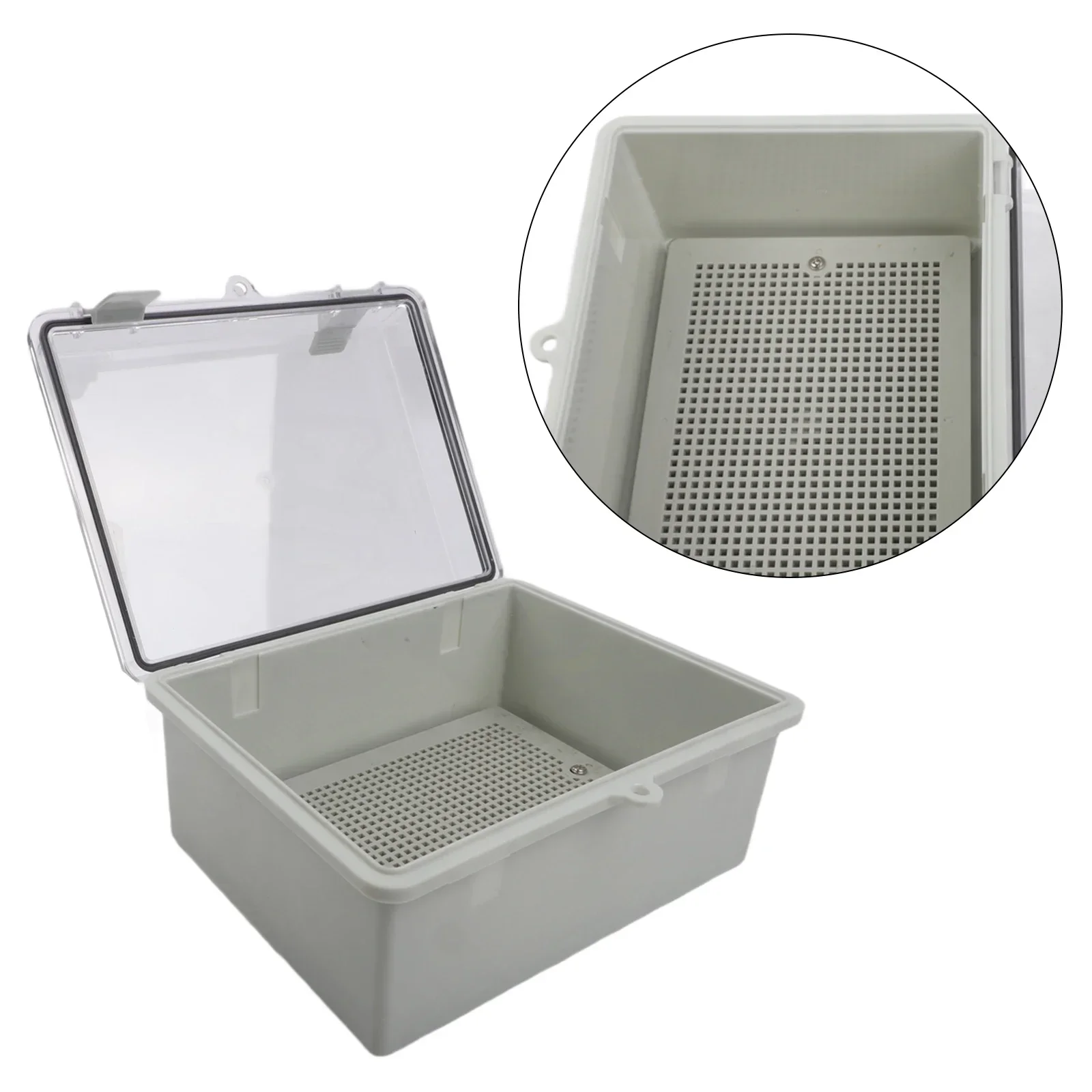Waterproof Transparent Junction Box Clear Cover IP66 Rated 220 170 110MM Secure Closure for Electrical Applications