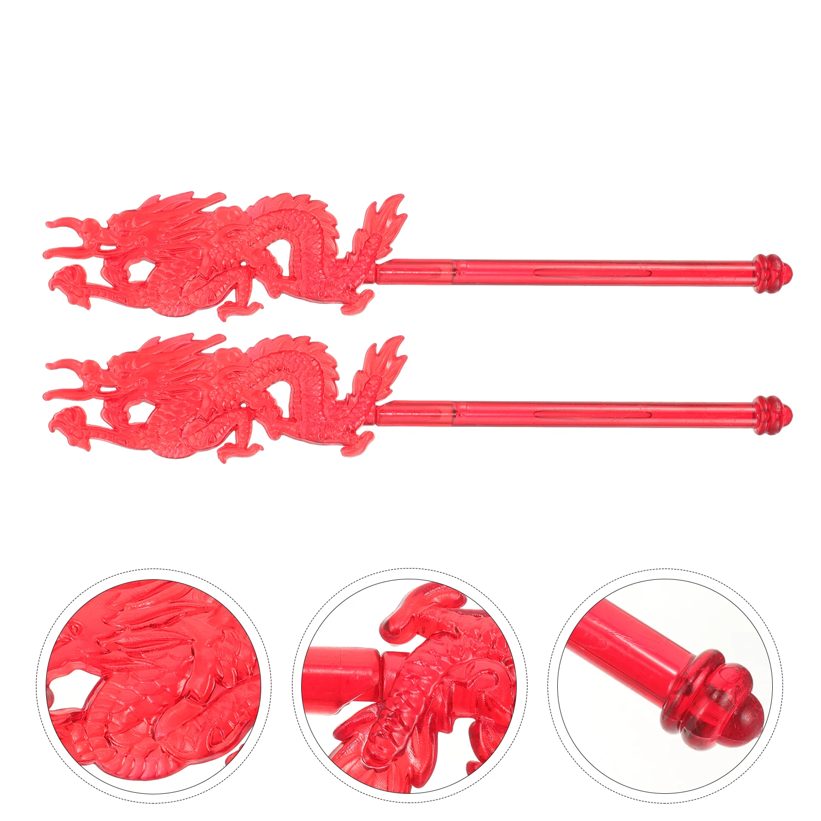 

10 pcs Dragon Shaped Handle Handheld Sticks Rod Paper Lantern Pole Festival Party Lantern Decorative Easy Install Diy
