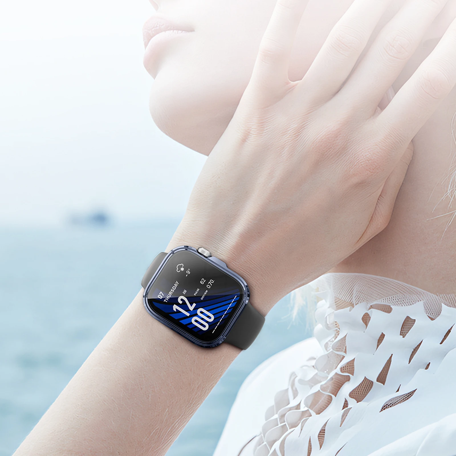 เคส TPU สำหรับนาฬิกา HUAWEI Watch Fit 4 Pro อุปกรณ์เสริม ป้องกันรอบด้าน กรอบกันกระแทก ฝาครอบ huawei fit 4 พร้อมฟิล์มกันรอยหน้าจอ