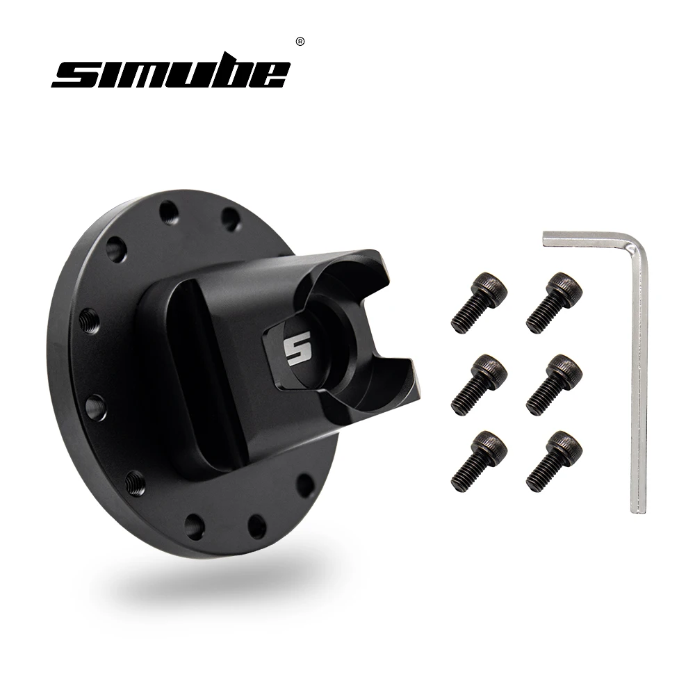 Simube QR2 Base Side with 70mm Mount - Precision CNC Machined and Anodized