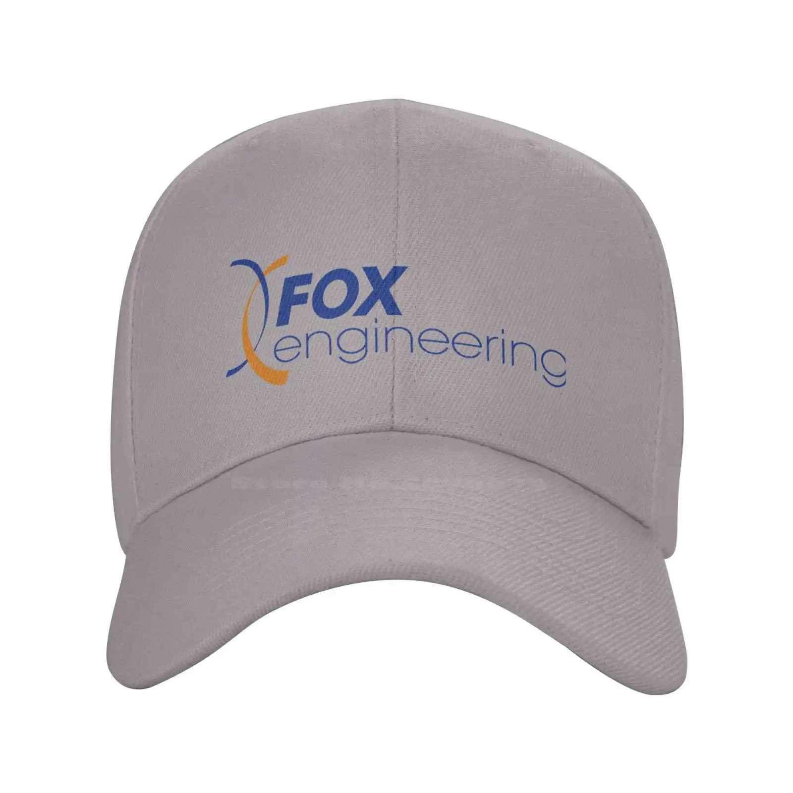 Fox Engineering Logo Fashion quality Denim cap Knitted hat Baseball cap