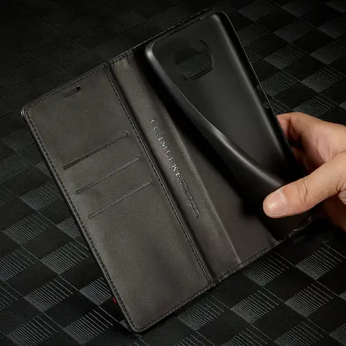 Magnetic Case For Xiaomi POCO X3 Pro Case Leather Classic Black Luxury Flip Cover For Xiaomi Poco X3 NFC X3Pro X 3 Wallet Case - Image 6