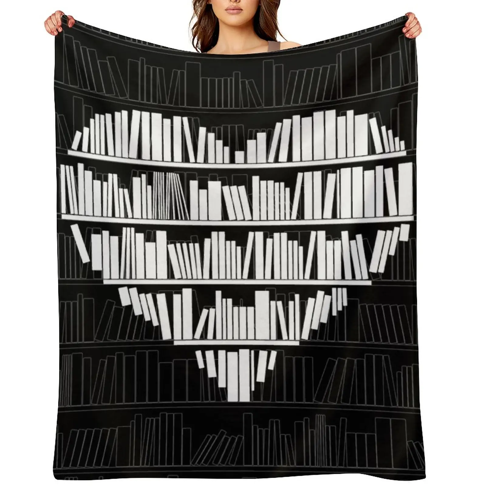 

Book Lover Throw Blanket For Sofa Thin warm winter cosplay anime Blankets