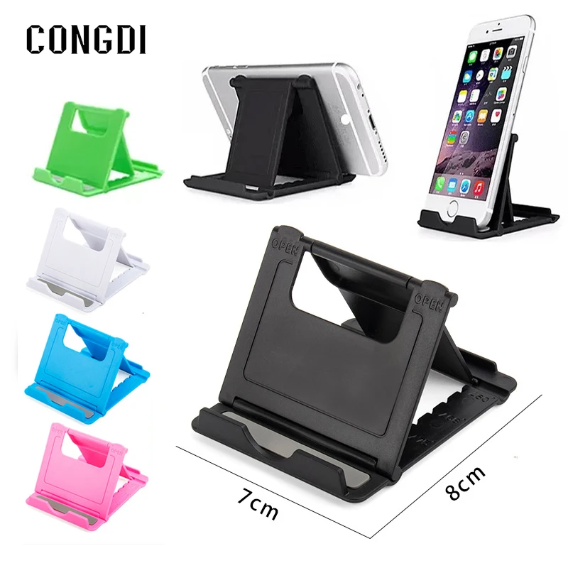 Table Adjustable Phone Holder Bracket Desktop Stand For ipad iPhone Samsung Xiaomi Huawei Folding Universal Mobile Phone Stand