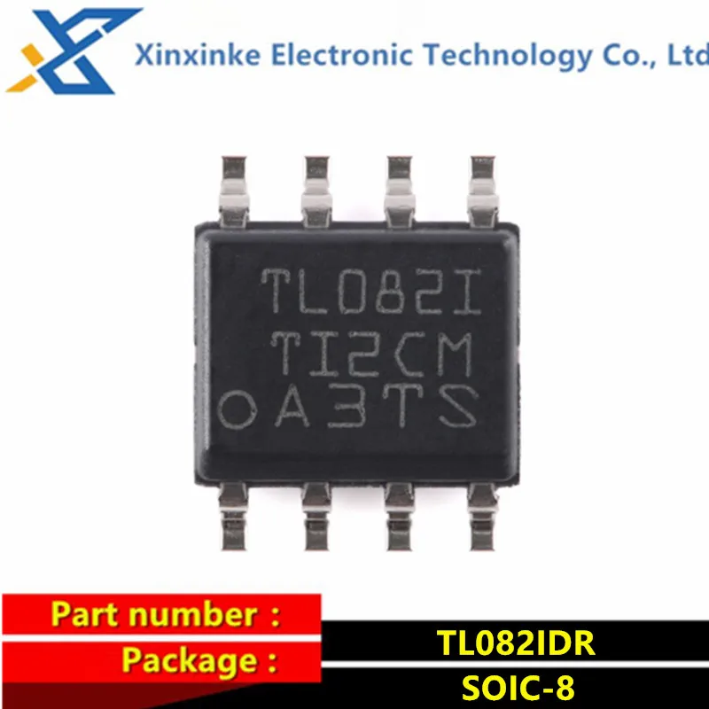 20PCS TL082IDR TL082I SOIC-8 Operational Amplifiers - Op Amps Dual JFET-Input Amplifier ICs Brand New Original