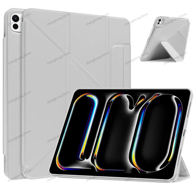 Y-Folding Stand Case For Motorola Moto Pad 70 12.1 inch 2026 Slim Leather Full Protective Cover