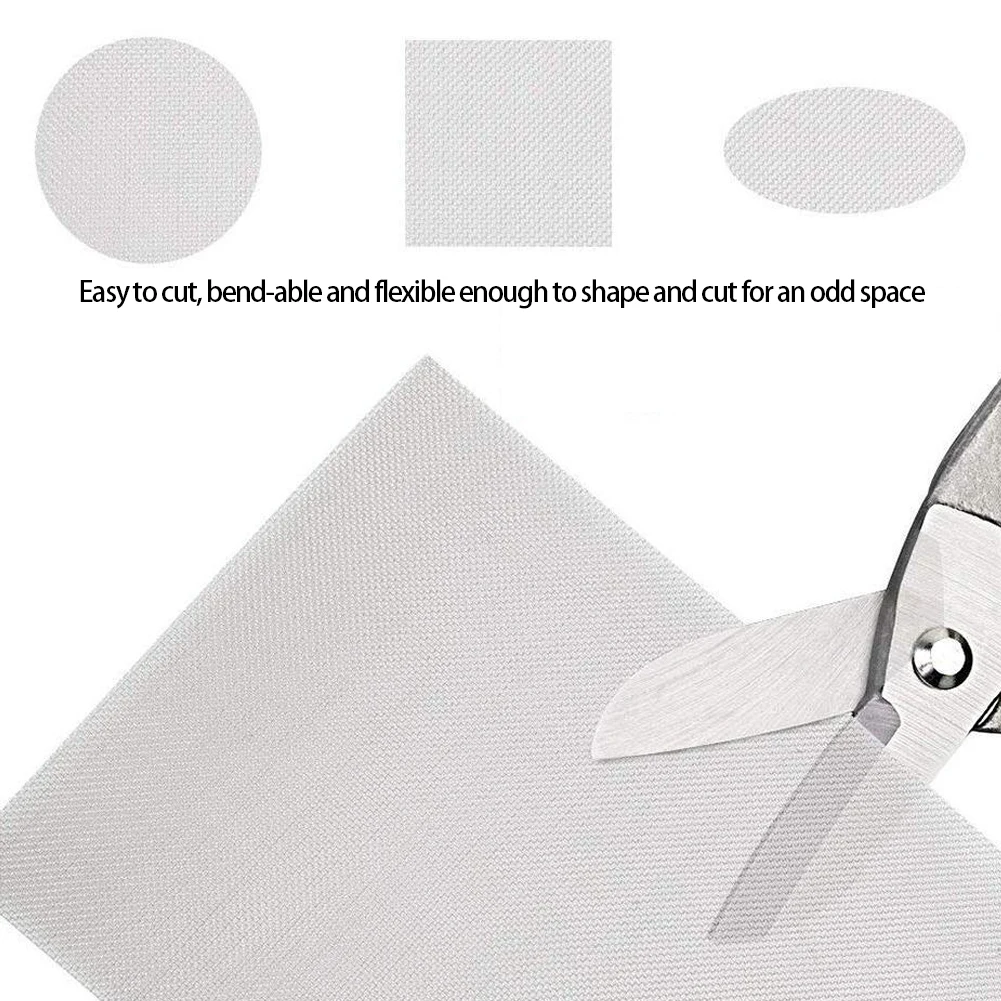 thumbnail image 2 of Stainless Steel Mesh V2A Metal Grid – 15x20cm, For Plastic Repair 2 of 6