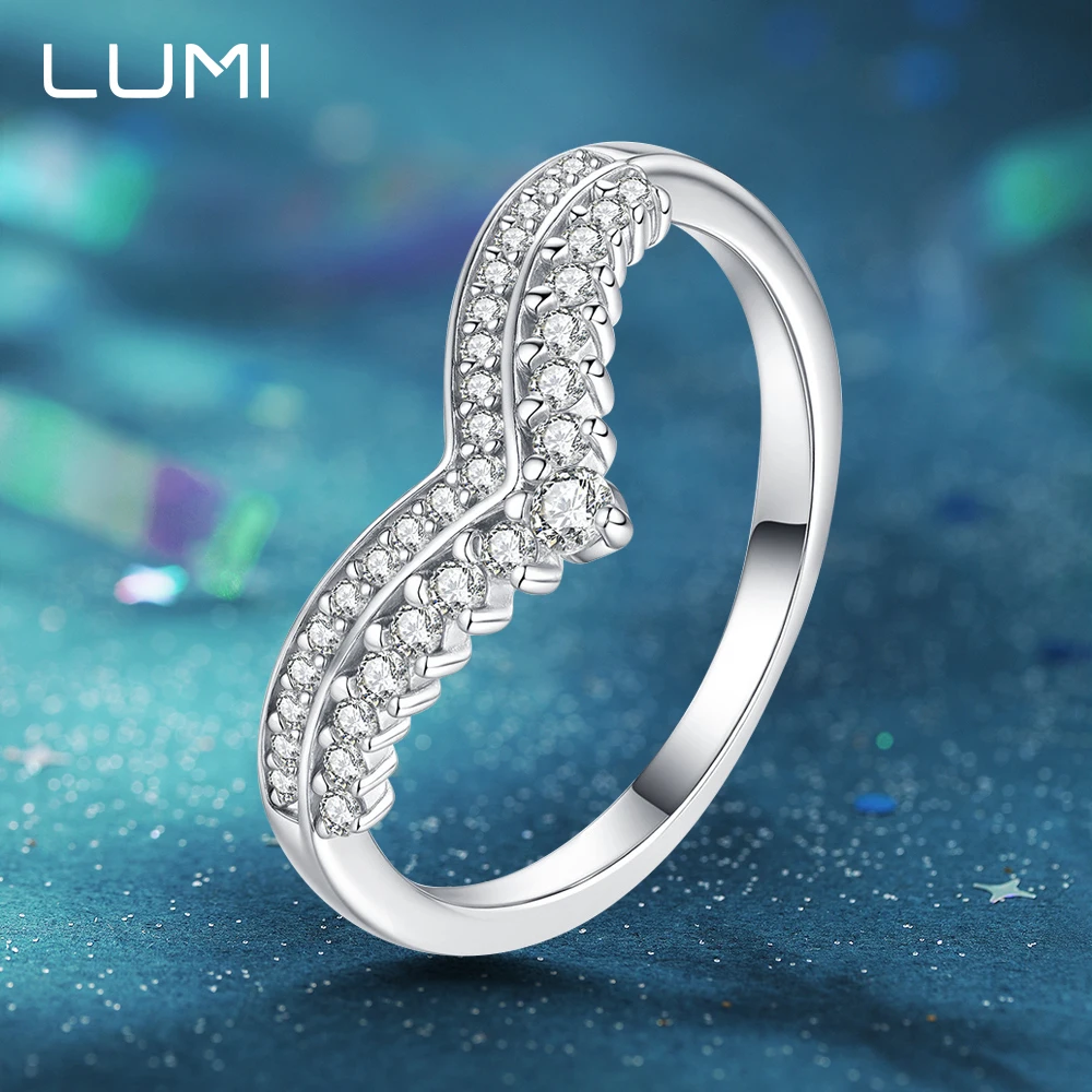 

2025 New Romontic Crown shape 925 Silver Ring for Lady Luxury VVS D color Moissanite Bands Wedding Party Anniversary Gift
