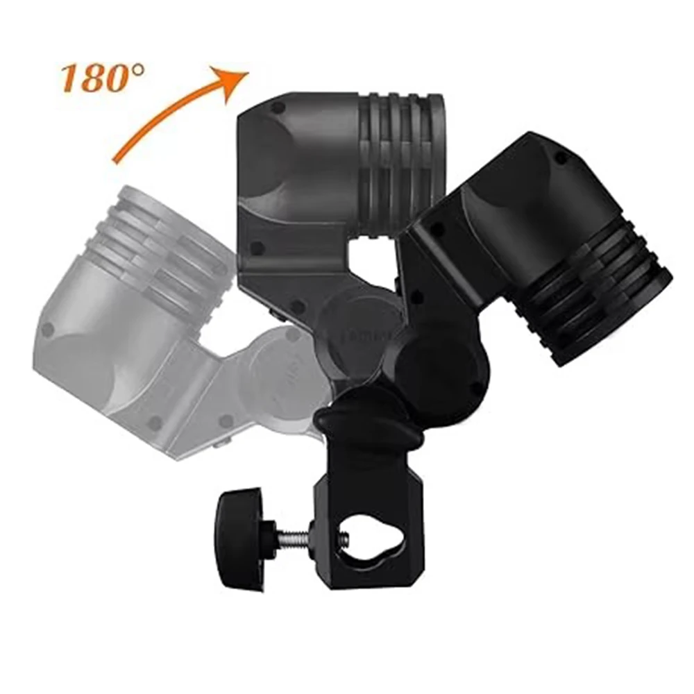 전구 스탠드 2M, E27 AC 소켓과 우산형 램프 홀더, 식물 조명 스탠드, 사진 비디오 스튜디오용 사진 조명 마운트