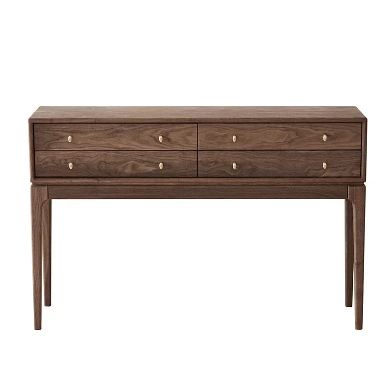 

All solid wood, black walnut, minimalist porch table, locker, aisle, side cabinet, long strip, few cases, few tall lockers