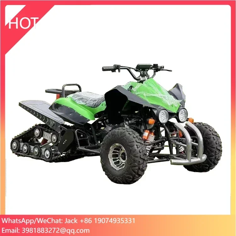 

New 200CC Snowmobile Track snowmobile ATV Quad Bike four-wheel Motorcycle
