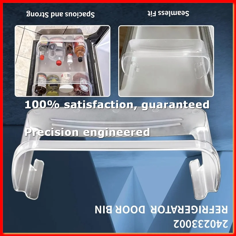 240323002 Refrigerator Door Bin for Refrigerator Replacement Part Bottom Fridge Shelves 2PACK-A79M