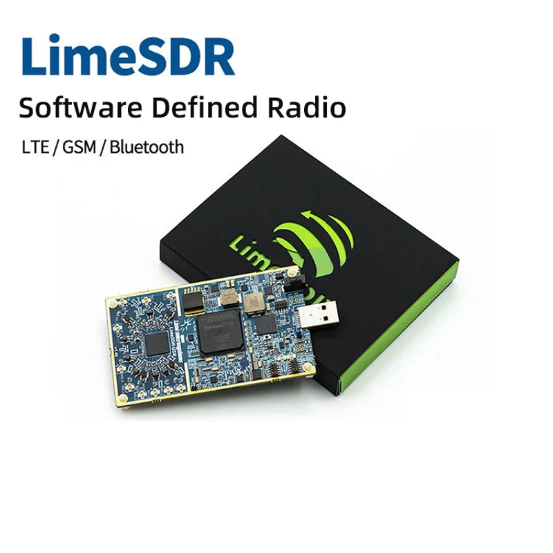Brand New Original Genuine LimeSDR USB Software Defined Radio with Aluminum Shell Imported Supporting LTE/GSM/Bluetooth