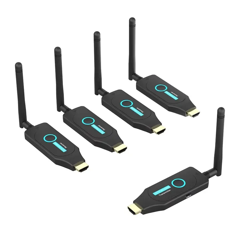FJGEAR 4K Wireless Extender Kit, 50M/100M/150M/200M Range, Ultra-Low Latency Audio Video Transmitter & Receiver 1TX 1RX view 4