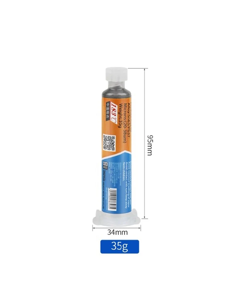 5Pcs/lot MECHANIC XG-Z40 Sn63/Pb37 25-45um Melting point 183 tin solder paste cream Flux Paste flux soldering bga rework