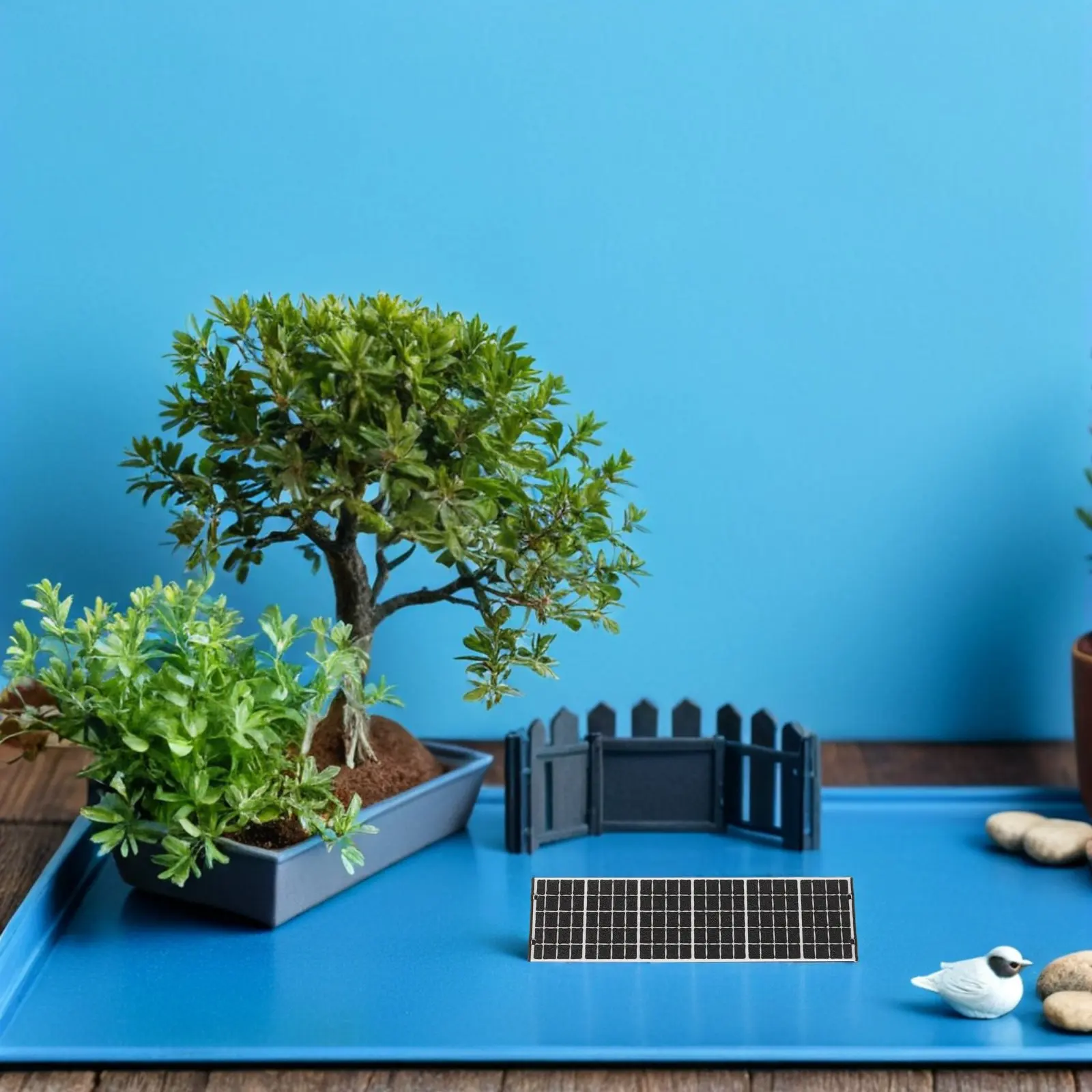 Architectural Sand Table Accessory Miniature Solar Energy Set Functional Mini Power Solar Panel Prop for Models Landscape Scenes