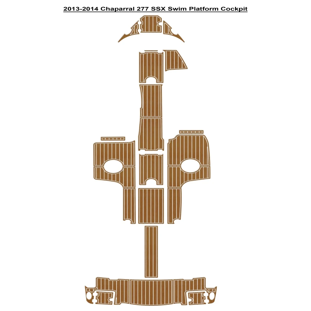 

2013-2014 Chaparral 277 SSX Платформа для плавания Кокпита Pad Лодка EVA Тиковый пол SeaDek Gatorstep Стиль Самоклеящиеся vbuerty93w46yt