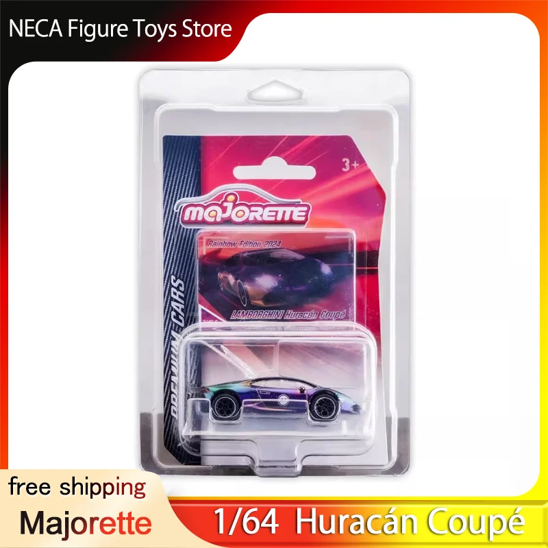 

Majorette 1:64 Lamborghini Huracan Coupe 2024 Rainbow Edition Diecast Model Car Gift Toys For Adults & Fans In Stock