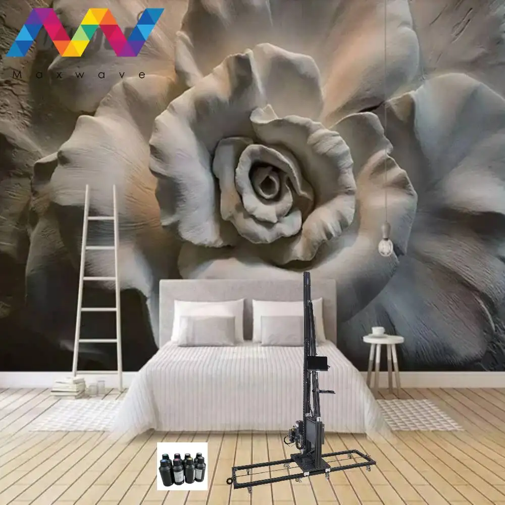 УФ 3d настенный принтер, настенная печатная машина, УФ-чернила dx10 DX7, насадка для печати на стене, керамика, обои и т. д., черные водонепроницаемые чернила cmyk УФ 3d настенный принтер, настенная печатная машина, УФ-чернила dx10 DX7, насадка для печати на стене, керамика, обои и т. д., черные водонепроницаемые чернила cmyk