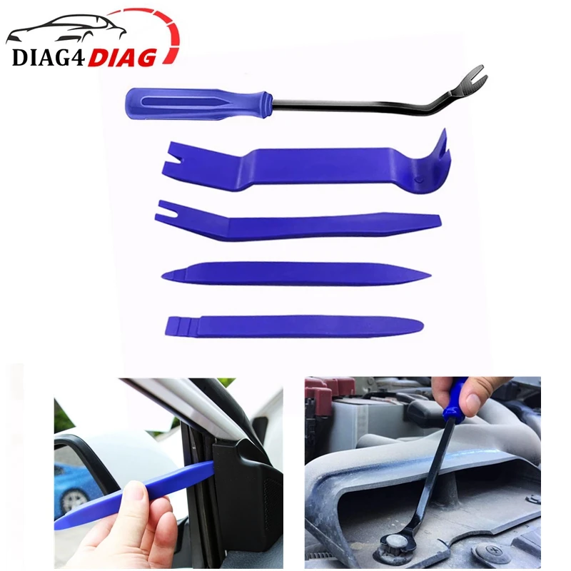 

Набор инструментов для демонтажа автомобиля, Пластиковый прибор для ремонта салона автомобиля, радио и приборной панели