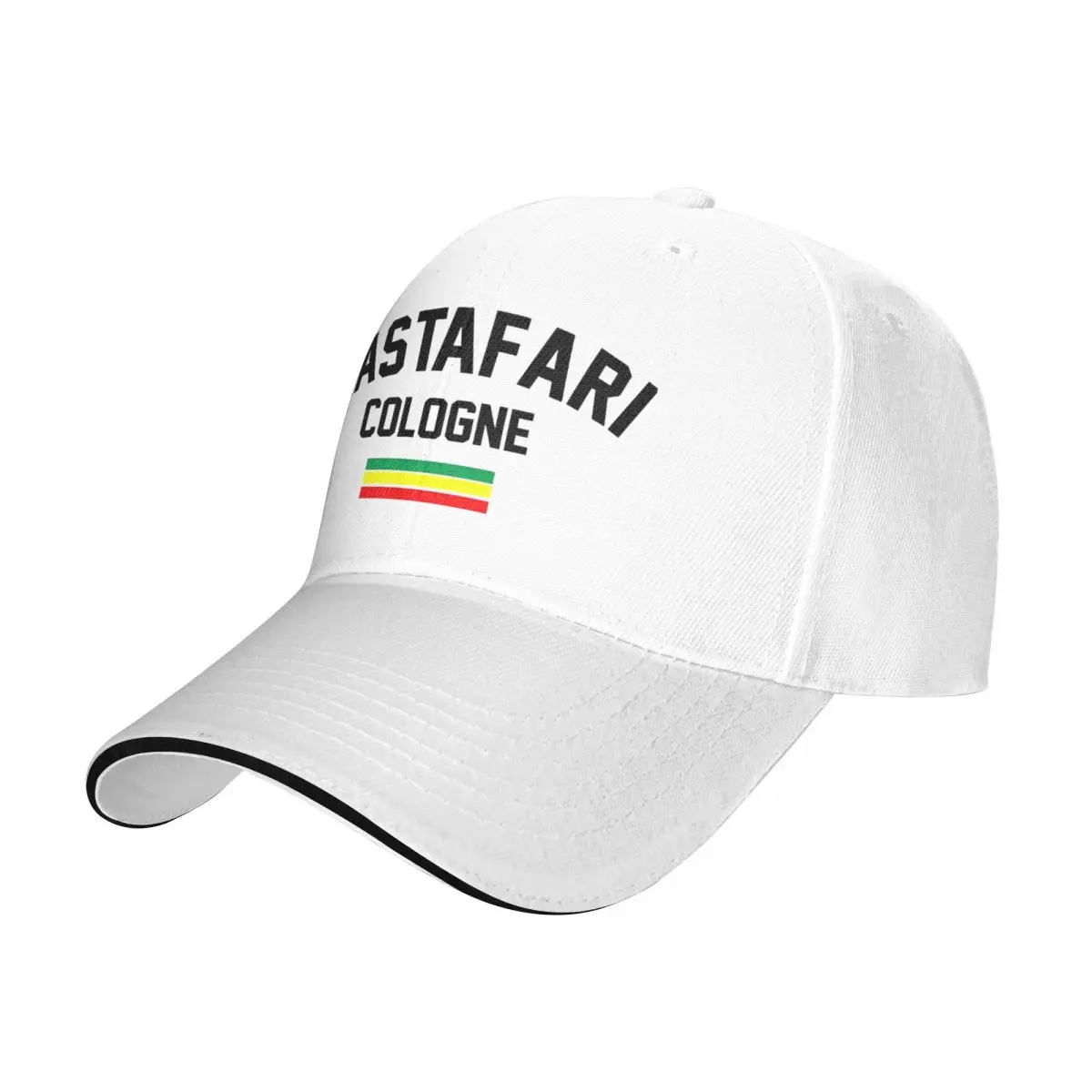 Rastafari Cologne Germany Baseball Caps Casual Sandwich Caps Unisex Style Polyester Dad Hat Outdoor