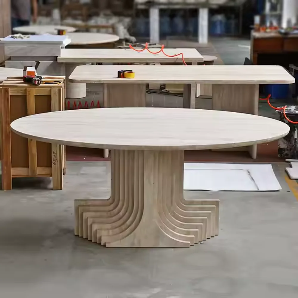 Elegante moderne ronde marmere - Office Furniture Custom recensie en prijs
