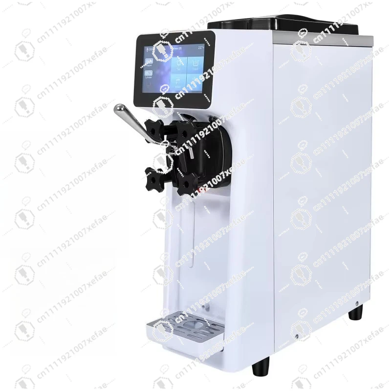 Commercial ice cream machine 1000W countertop self-service ice cream machine