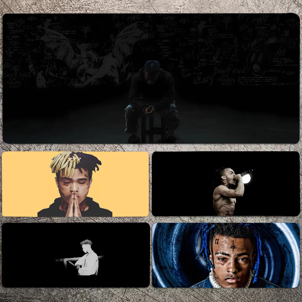 1pc Rapper X-XXXTentacion Non-slip Mouse Pad Suitable For Office Computers Laptops E-sports Game Desk Mats XXL Keyboard