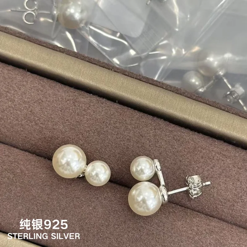 

2025 New Fashionable Classic Hot selling Pearl Ball Ring Shining Luxury sS925 Ring Birthday Party Gift