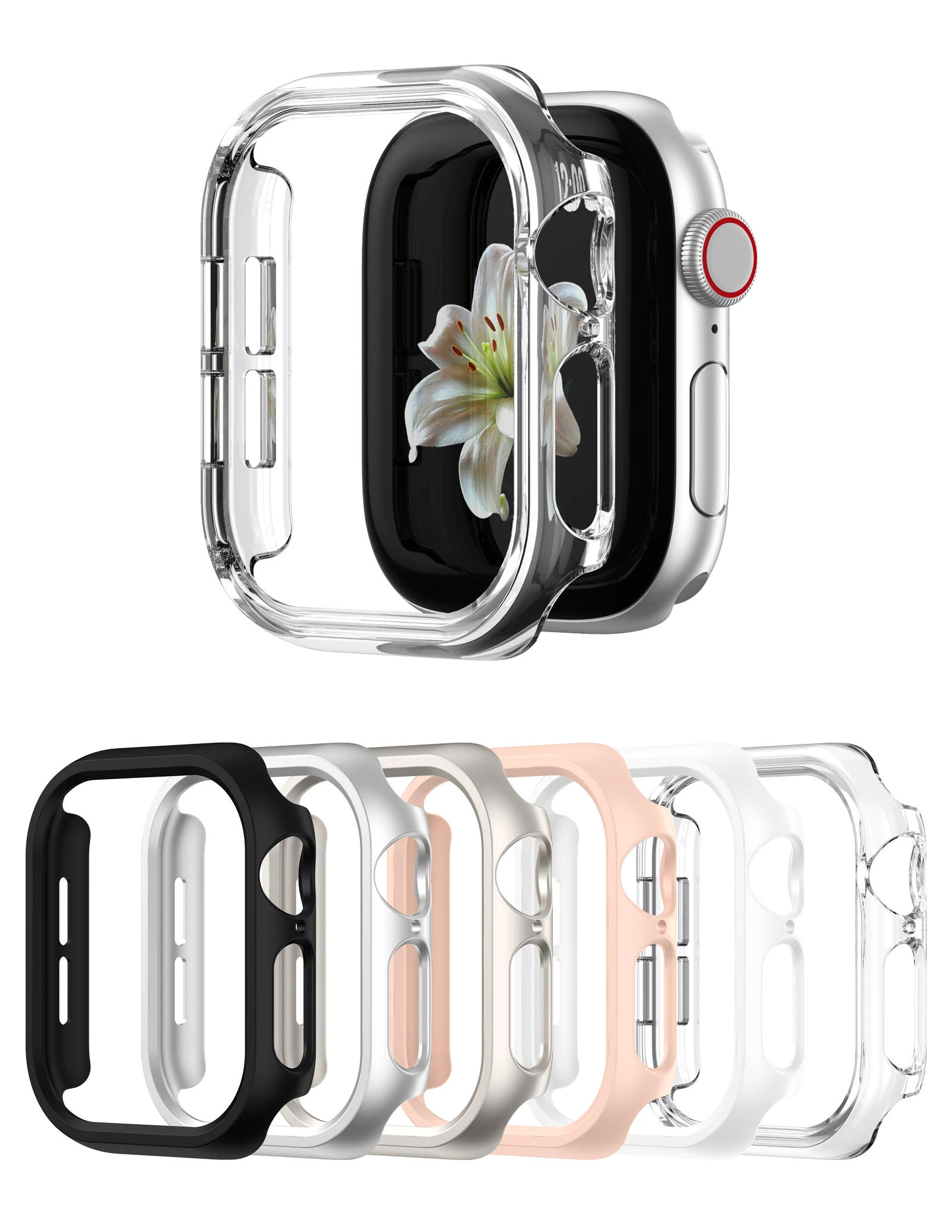 Cover For Apple Watch 10 Case 42mm46mm Iwatch Screen Protector Silicone Bumper Apple Watch Series 10 Change The Case