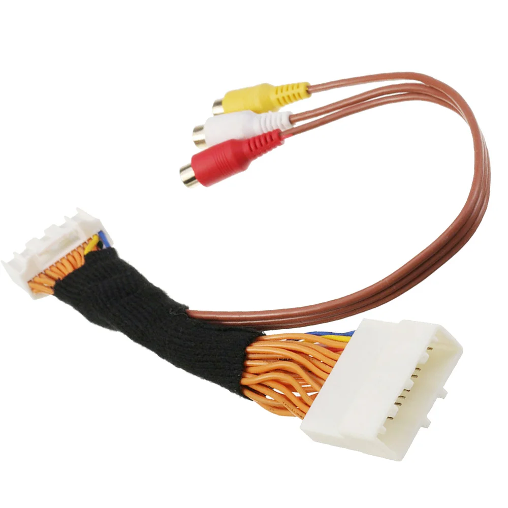 28 Pin Car Audio AV Video Cable For Toyota Lexus 2 Entune Monitors Head Units